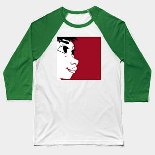 Red Girl Baseball T-Shirt